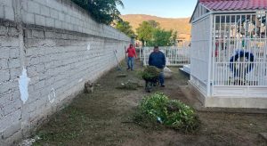 LABORES DE LIMPIEZA Y MANTENIMIENTO EN PANTEONES MUNICIPALES