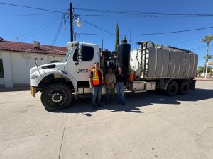 INICIO DE TRABAJOS DE LIMPIEZA DE DRENAJE EN ACONCHI