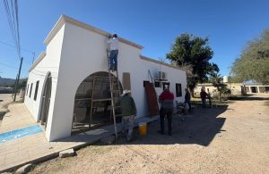 SE REALIZARON TRABAJOS DE MEJORAS EN LA CASA DE SALUD DE LA LOCALIDAD LA ESTANCIA